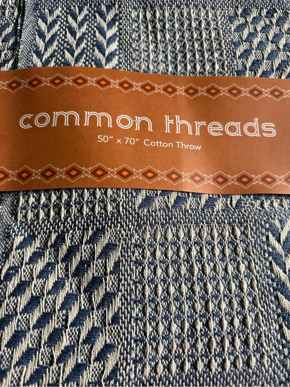 Common Threads Cotton Throw Blanket